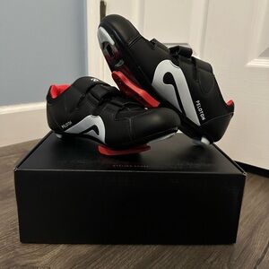 Peloton Women’s Black and Red Cycling Shoes